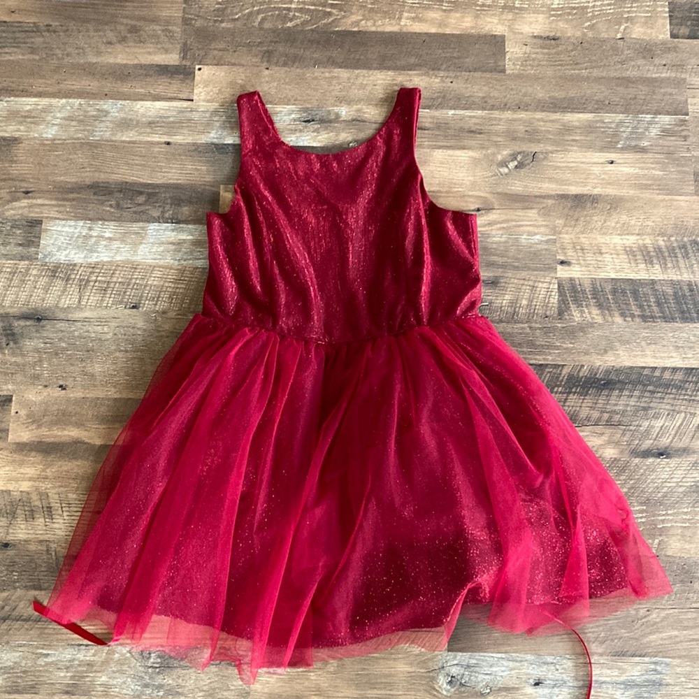 Red holiday dress